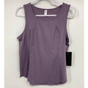 90 Degree Womens Purple Open Back Tank Top NEW Size Large